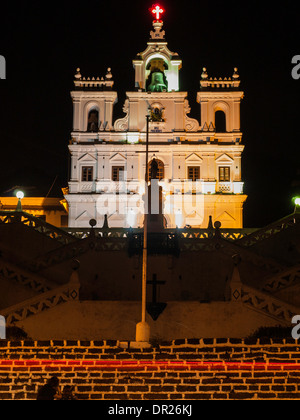 Nostra Signora dell Immacolata Concezione di Maria la Chiesa di notte Foto Stock