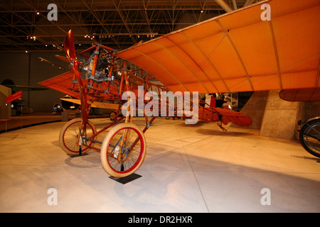 McDowall monoplan sul display in aviazione di Ottawa e il Museo dello Spazio, 12 Gennaio 2014 Foto Stock