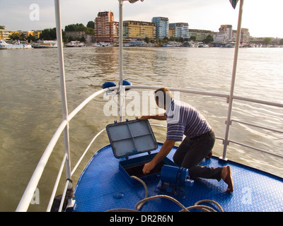 L'Europa, Romania, della Dobrugia, delta del Danubio, tulcea Foto Stock