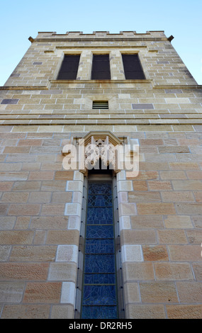 San Marco Chiesa anglicana cnr Grafton e Albion strade, Warwick Foto Stock