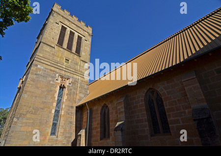 San Marco Chiesa anglicana cnr Grafton e Albion strade, Warwick Foto Stock