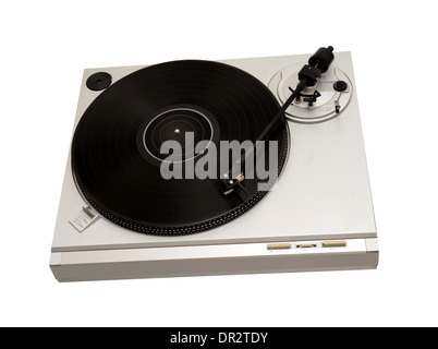 Di età compresa tra gli strumenti di audio e apparecchiature come giradischi Foto Stock