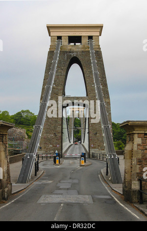 Il ponte sospeso di Clifton a Bristol, Inghilterra Foto Stock