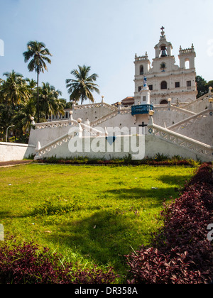 La chiesa di Nostra Signora dell Immacolata Concezione, Panaji Foto Stock