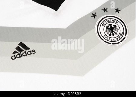Close up della Germania nazionale di calcio kit Foto Stock