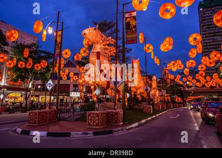 Capodanno cinese - l anno del cavallo , Singapore Foto Stock