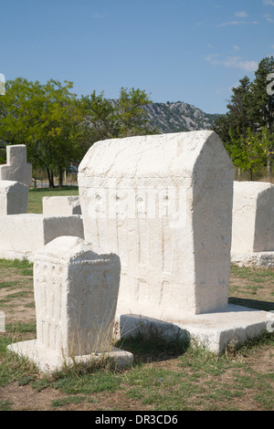 Antiche tombe, radimlja, Bosnia e Erzegovina, europa Foto Stock