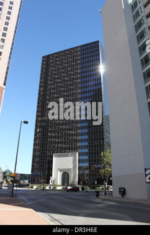 Architettura di Dallas, Texas Foto Stock