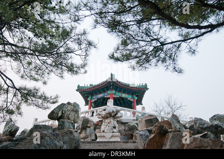 Ritan Park nella zona Jianguomen in Chaoyang District, Pechino, Cina Foto Stock