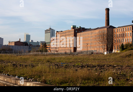 Il Royal Mills convertito in appartamenti Ancoats nuovo Islington Manchester Inghilterra England Foto Stock