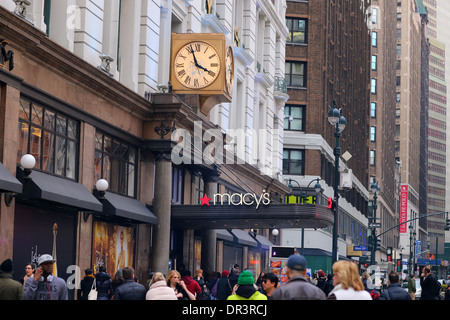 Macy's di Herald Square, NYC Foto Stock