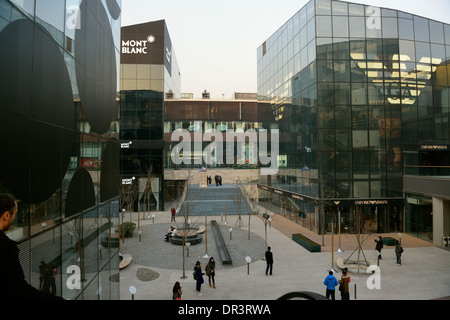 Taikoo Li Sanlitun Shopping & Stile di vita nel centro di Pechino, Cina. 2014 Foto Stock