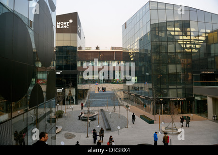 Taikoo Li Sanlitun Shopping & Stile di vita nel centro di Pechino, Cina. 2014 Foto Stock