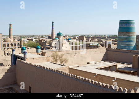 Itchan Kala, Khiva, Uzbekistan Foto Stock