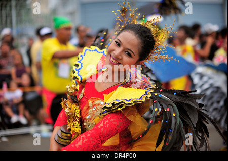 Sinulog Festival Regina Cebu Filippine Foto Stock