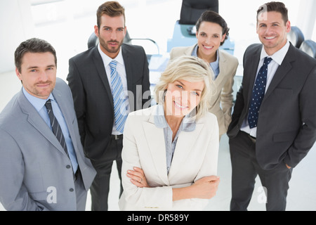 Fiducioso team business di office Foto Stock