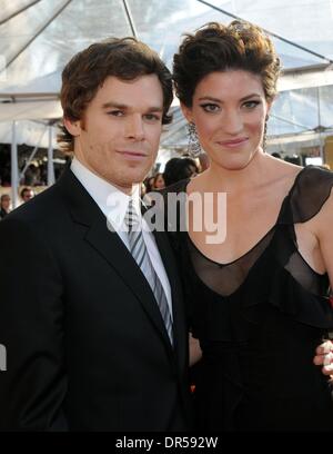 Il 25 gennaio, 2009 - Los Angeles, California, Stati Uniti d'America - XX arriva presso la cooperativa di attori di schermo SAG Awards presso lo Shrine Auditorium. (Credito Immagine: Â© Lora Voight/ZUMA Press) Foto Stock