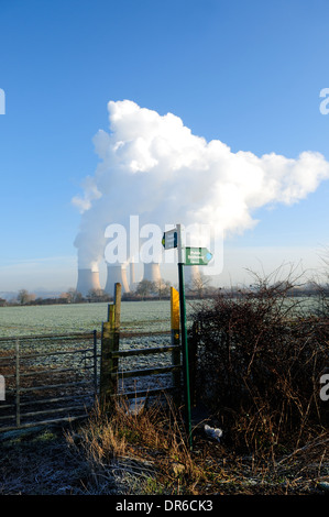 Ratcliffe-On-Soar Power Station,Nottinghamshire,UK. Foto Stock