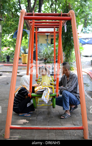 Bungkul Park - Il miglior parco cittadino in Asia Foto Stock