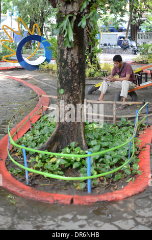 Bungkul Park - Il miglior parco cittadino in Asia Foto Stock