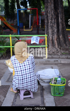 Bungkul Park - Il miglior parco cittadino in Asia Foto Stock