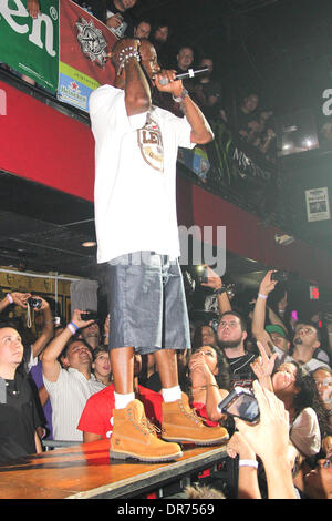 Eseguire DMX e promuovere il suo nuovo CD "indiscussa' alla rivoluzione Live Ft. Lauderdale, Florida - 06.07.12 Foto Stock
