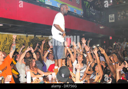 Eseguire DMX e promuovere il suo nuovo CD "indiscussa' alla rivoluzione Live Ft. Lauderdale, Florida - 06.07.12 Foto Stock