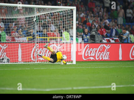 Shay dato UEFA Euro 2012 - Repubblica di Irlanda 1 - 3 Croazia - Gruppo C Match tenutosi presso lo Stadio Municipale di Poznan Poznan, Polonia - 10.06.12 Foto Stock