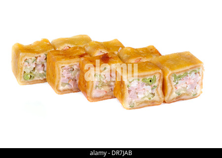 Pancake sushi rotoli Foto Stock