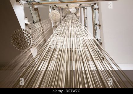 L'interno di un hotel a cinque stelle a Calcutta, Bengala, India. Foto Stock