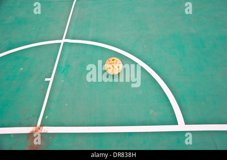 Antichi verde Sepak Takraw campo Foto Stock