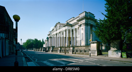 Fitzwilliam Museum e Trumpington Street Cambridge Foto Stock