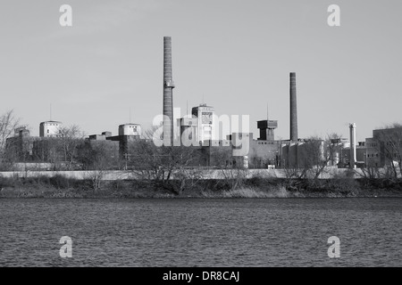 Vecchio sito industriale Foto Stock