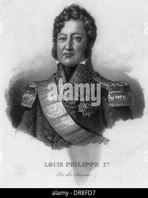 Louis Philippe I (6 ottobre 1773 - 26 agosto 1850), Re di Francia dal 1830 al 1848 in che cosa è stato conosciuto come la Monarchia di Luglio Foto Stock