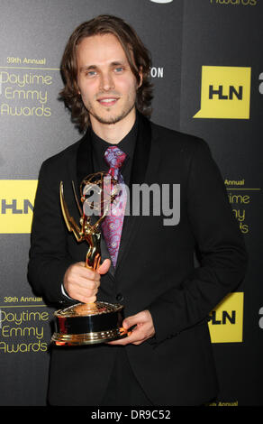 Jonathan Jackson 39ore diurne Emmy Awards - Press Room Beverly Hills, la California - 23.06.12 Foto Stock