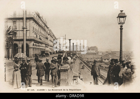 Algeri, Algeria, Waterfront Foto Stock