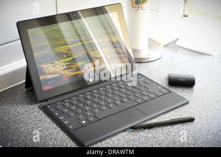 Microsoft Surface laptop PC tablet Foto Stock