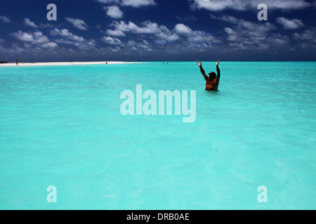 Las Sirenas spiaggia di Cayo Largo, Cuba foto: pixstory / Alamy Foto Stock