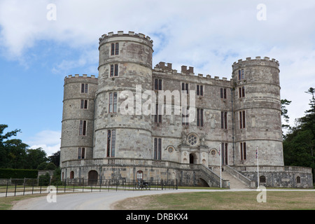 Lulworth Castle,xvii secolo,Dorset,Inghilterra. Foto Stock