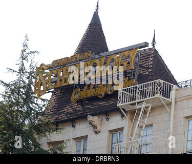 Vista generale di Scientology Celebrity Centre e Chiesa di Los Angeles, California - 11.07.12 con: vista generale di Scientology Celebrity Centre e la chiesa dove: , Stati Uniti quando: 11 Lug 2012 Foto Stock