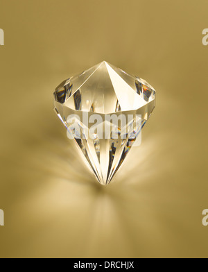 Close up di diamante Foto Stock