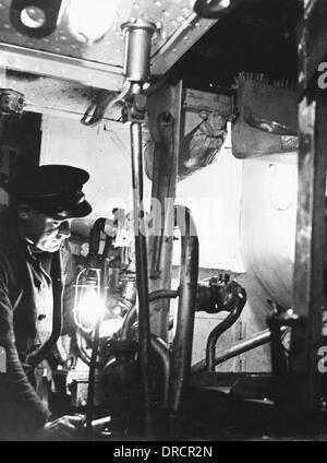 Sommergibile francese durante la seconda guerra mondiale Foto Stock