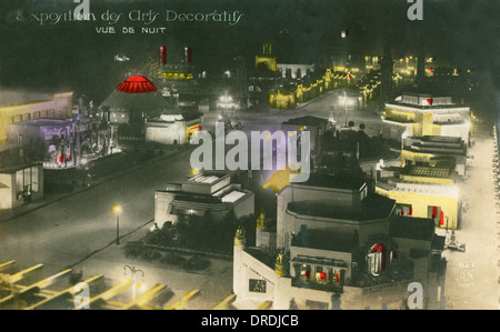 1925 Mostra di Arti decorative - Parigi Foto Stock