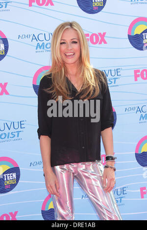 Cat Deeley, al 2012 Teen Choice Awards tenutosi presso l'Anfiteatro Gibson - Arrivi CITTÀ UNIVERSALE, California - 22.07.12 Foto Stock