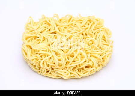 Essiccato tagliatelle istante Foto Stock