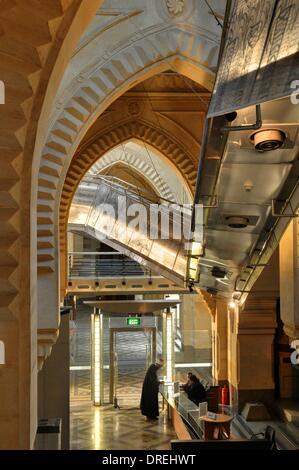 Il Cairo, Egitto -- Filephoto dei Manoscritti sezione della biblioteca presso il Museo di Arte Islamica Il Cairo Foto Stock