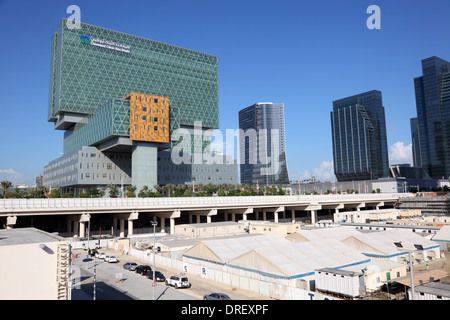 Il nuovo Cleveland Clinic in Abu Dhabi. Al Maryah Isola, Abu Dhabi, Emirati Arabi Uniti Foto Stock