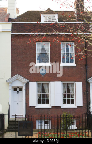 Charles Dickens Birthplace Museum, 393 vecchia strada commerciale, Portsmouth, Hampshire, Inghilterra, Regno Unito Foto Stock