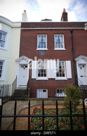 Charles Dickens Birthplace Museum, 393 vecchia strada commerciale, Portsmouth, Hampshire, Inghilterra, Regno Unito Foto Stock