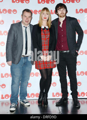 Londra, Regno Unito. Il 24 gennaio 2014. assiste la prima mondiale di "Benny & Jolene' al BFI Southbank on gennaio 24, 2014 a Londra, Inghilterra. Foto di vedere Li/Alamy Live News Foto Stock